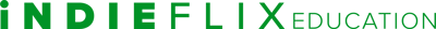 Indieflix Logo Education Horizontal Full Color